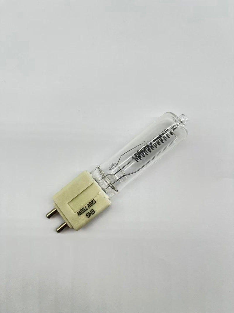 2PCS EHG 750W 120V Halogen Lamp Base G9.5 Medium Bipin,T6 Halogen Bulb Stage Studio Lamp,Clear 2