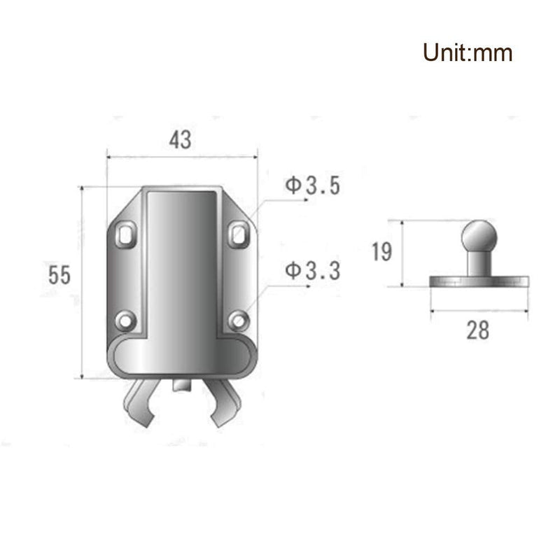 8 Pack Push Latch，Touch Latch Safe Push Latch，Rebound self-Locking Device，Open Catch Lock Drawer Cabinet Catch Touch Latch Cupboard Bedroom