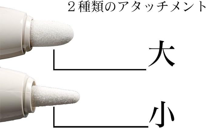 Fujisho Domestic Soft Peeling Set, Corn, White, Approx. 3.6 x 13cm, Made in Japan, Corn, Octopus, Dead Skin, Safe and Secure Design Attachment - NewNest Australia
