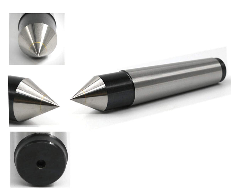 MT3 Morse Taper Dead Center Top Tip,60 Degree Point Live Center CNC Milling Lathes Tool, Hard Alloy Material MT3