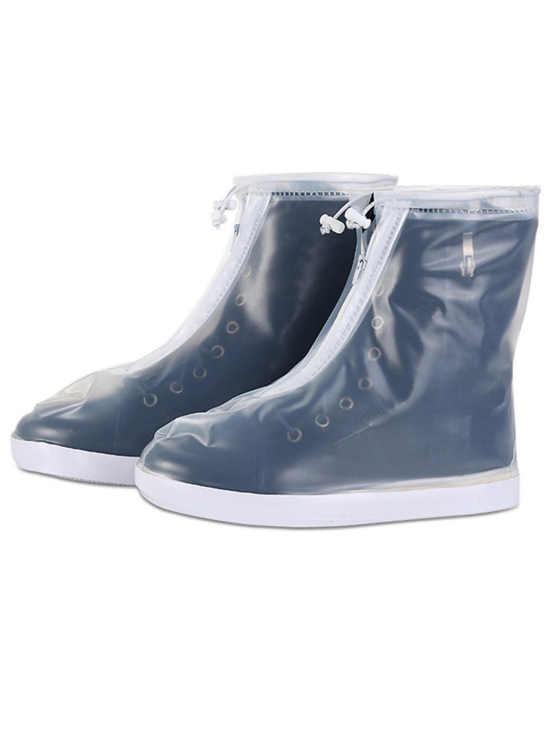 HTHOY&GOWY Shoe Covers for Womens & Mens Waterproof Anti-Slip Galoshes for Rain XXL(Women 9.5-11.5,Men 7.5-9.5)