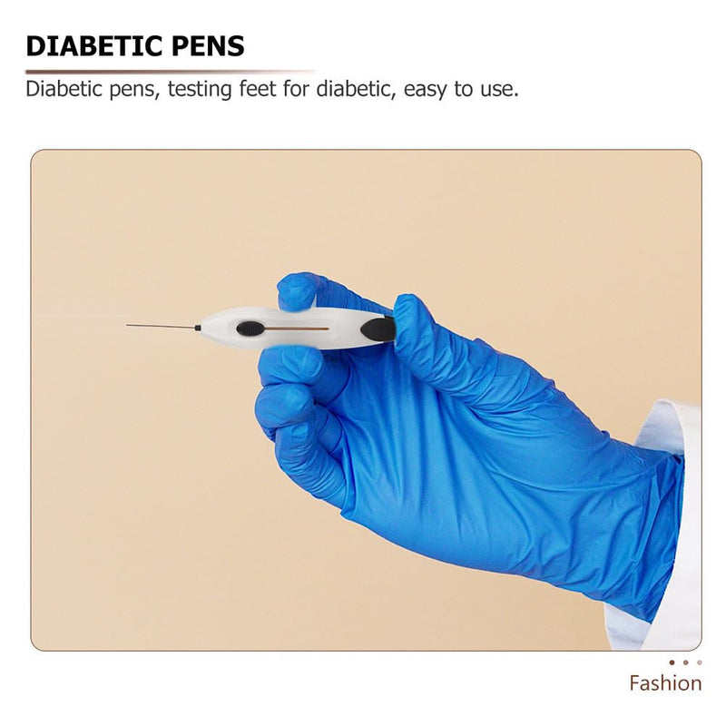 DOITOOL 24pcs Diabetic Test Pen Diabetic Foot Tester Monofilament Pen Probe Neuropathy Needles Diagnostic Tools