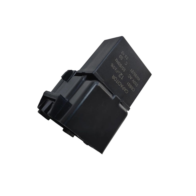 2024 New Upgraded WR07X10097 Start Relay and Matched 12uF 250VAC Run Capacitor Kit Fit For GE Refrigerators -Replaces 1265640 PS1766101 AP4300623 513604045