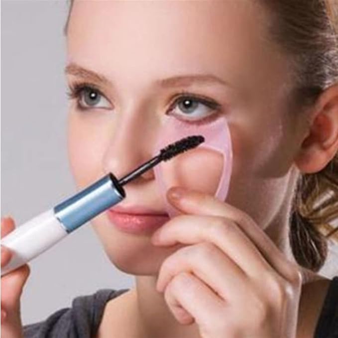 Itisyou Mascara Guard Eyelash Comb Mascara Comb Mascara Guard 3 in 1 Eyelash Assist Eyelash Applicator 2 Pack - NewNest Australia