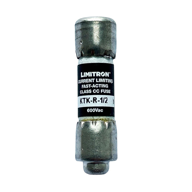 10-Pack New KTK-R-1-1/2 KTK-R-1-1/2A KTK-R 1.5A 600Vac Fast Acting Fuse,KTK-R-1-1/2A Current Limiting Class CC Rejection Cartridge Fuses