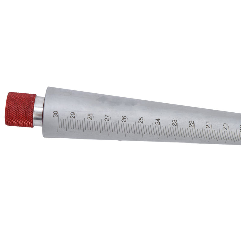Aperture Gauge Conical Feeler Ruler Stainless Steel Inner Diameter Measuring Tool Tapered Ruler Digital Aperture Gauge 15‑30mm
