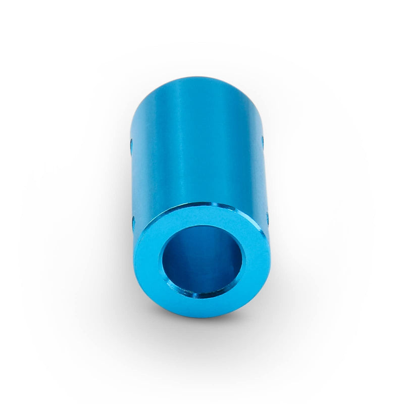 2 PCS Bore Rigid Coupling Set,Motor Coupler Connector,Aluminum Alloy Stepper,8mm Shaft Coupler Connector,Flexible Shaft Coupling(Light Blue) 8 mm