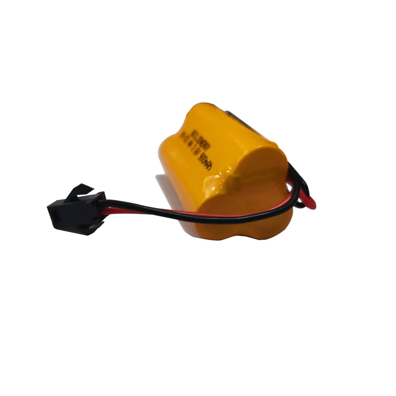 3.6V 900mAh EU2C M6 LED Emergency Light Battery Compatible for Lithonia ELB B001 ELBB001 ELB-B001 ANIC1566 Unitech 0253799 (2 Pack) 2 PACK