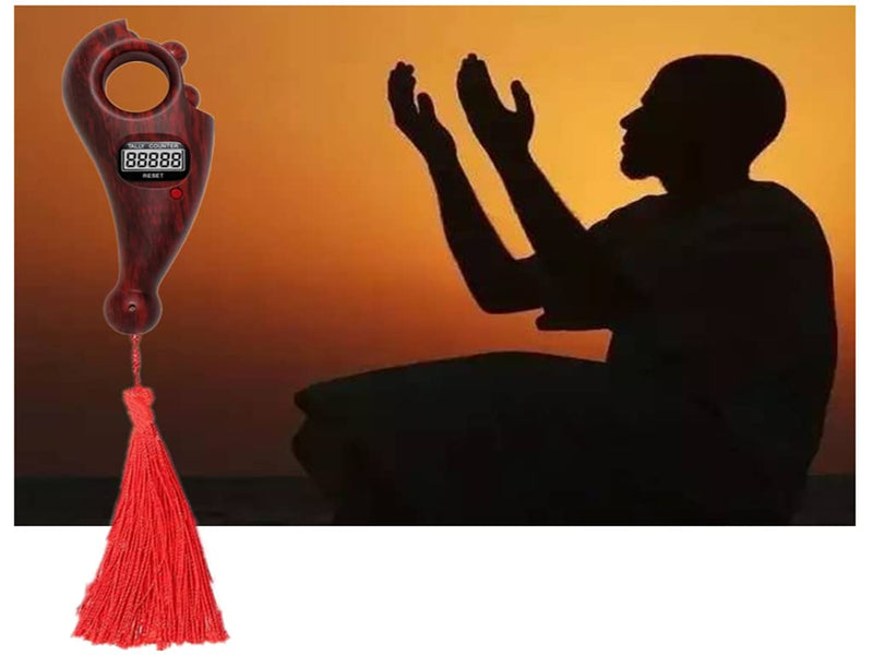 1Pieces Digital Counter Buddha Beads Counter,LCD Digital Display Counter,Buddha Beads Digital Finger Counter,Portable Mini Chanting,for Prayer,Buddhist Meditation, Relaxation,Active Fingers