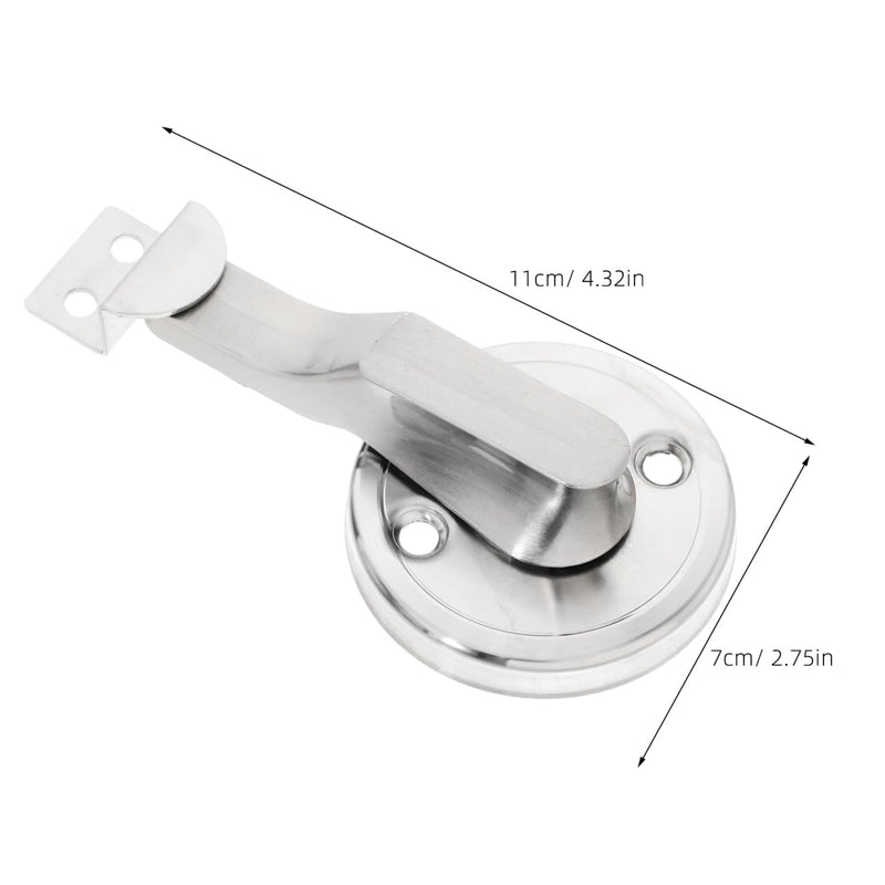 Hemobllo Bathroom Indicator Lock Stainless Steel Privacy Handle with Vacant Occupied Display Easy Install Door Latch for Public Toilet Partitions and Restrooms