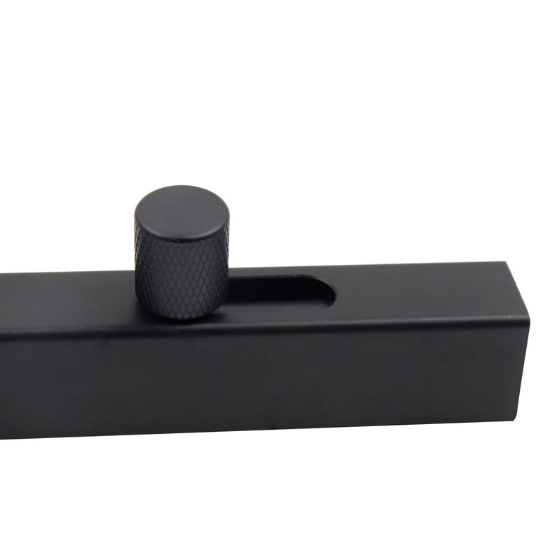 2Pcs Security Door Bolt Latch 3.54inch/90mm Black Door Safety Locks from Inside Bathroom Stall Lock Slide Locks for Inside Door (Pack of 2) 3.54 Inch (Pack of 2)