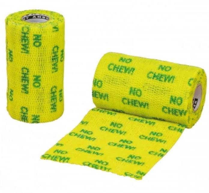 PETFLEX NO CHEW BANDAGE 4" BY 5 YARDS (3 PACK) - PawsPlanet Australia