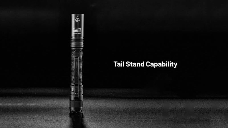 Nitecore MT2A Pro EDC Flashlight, 1000 Lumens, 279 Yard Beam, USB-C Rechargeable, Dual Power with AA Compatibility, Compact Waterproof Slim Penlight, Including NitecoreS Sticker