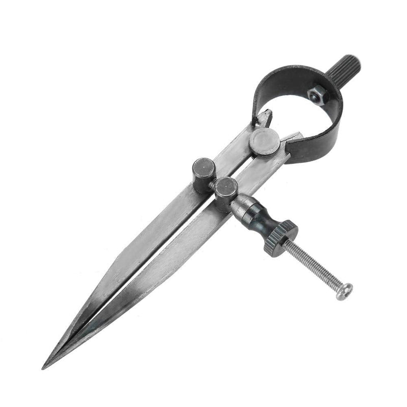 Spring Caliper Flat Leg Divider, Compass Divider Caliper Measuring Compass Drawing for Jewelry Toolmaker Precision Angle Divider Adjustable Craft Tool