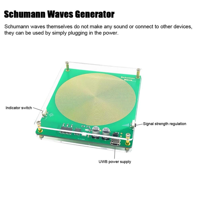 High Power Schumann Waves Generator 7.83Hz Pure SineWave Generator Earth Resonant Frequency Generator