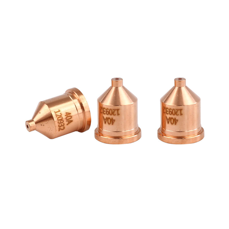 10Pcs 120932 Nozzles 40A Fit for Hypertherm PMX 1000/1250/1650/T80/T100 Plasma Consumables