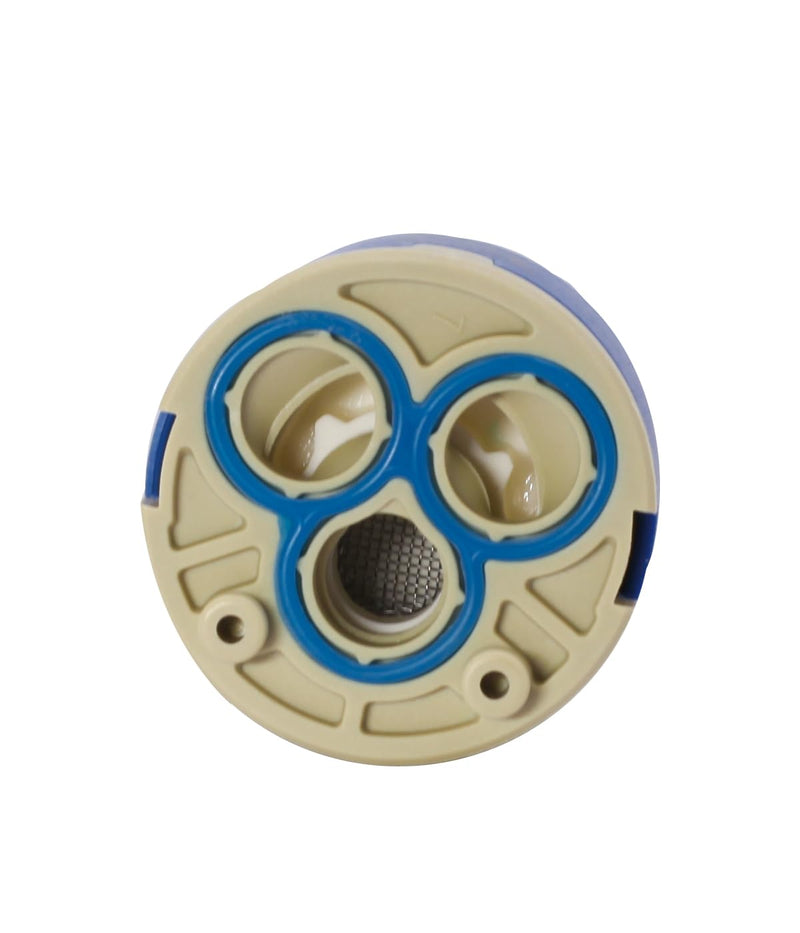 35mm Faucet Cartridge, CUPC Certified, Single Handle Kitchen Basin Shower Faucet Parts, Bathroom Ceramic Faucet Valve, Replaces Glacier Bay OEM models 169-640, 704-612 & 704-615 1