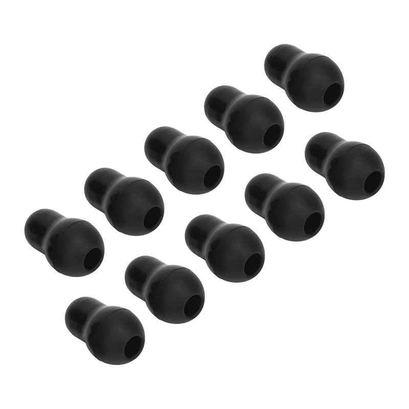 10 Soft Silicone Stethoscope Ear Tips, Fit Mushroom Shape, Compatible with ADC, Prestige, MDF, Comfortable & Wear