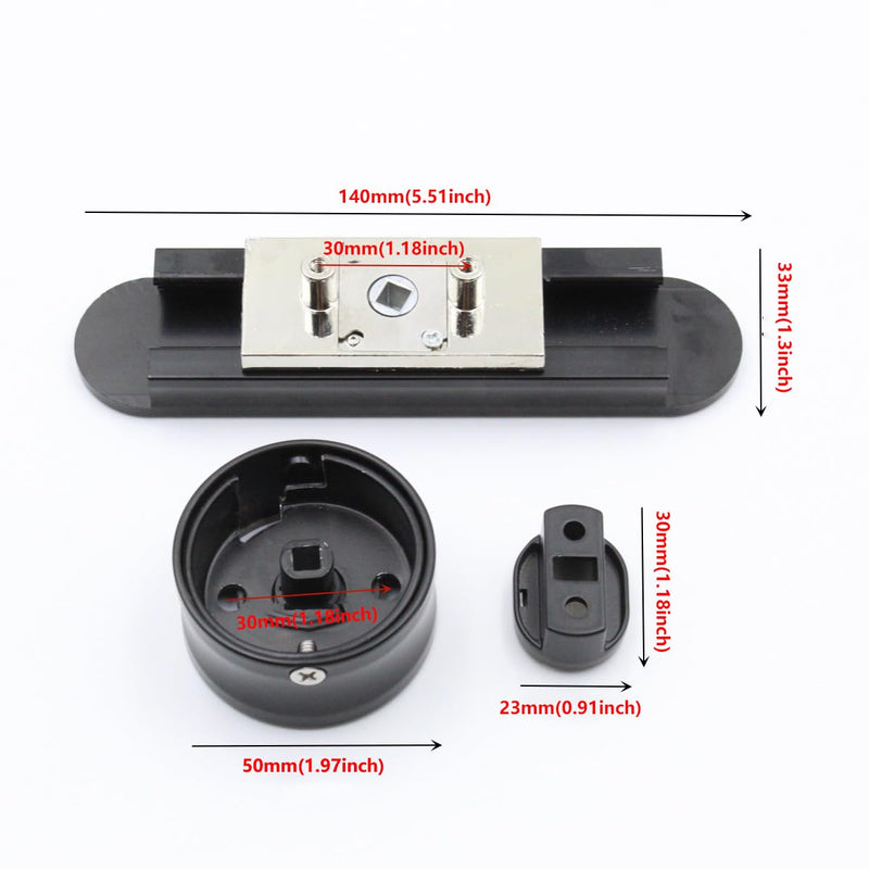 Vacant Occupied Bathroom Lock,Door Lock Indicator,Bathroom Toilet Door Lock，Public Toilet Left and Right Push Lock with The Vacant (Green) / Engaged (red) Indicator（Black）
