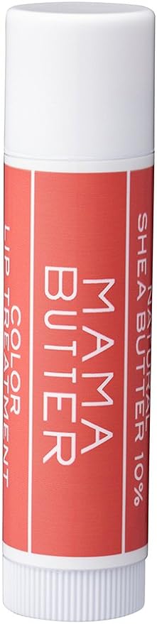 MAMA BUTTER Mama Butter Additive-free Colored Lip Treatment Apricot Orange [Contains 100% naturally derived pigment shea butter] Lavender scent - NewNest Australia
