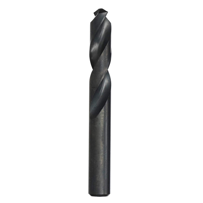 Drill America #5 High Speed Steel Left Hand Split Point Stub Drill Bit (Pack of 12), DWDSTLH Series