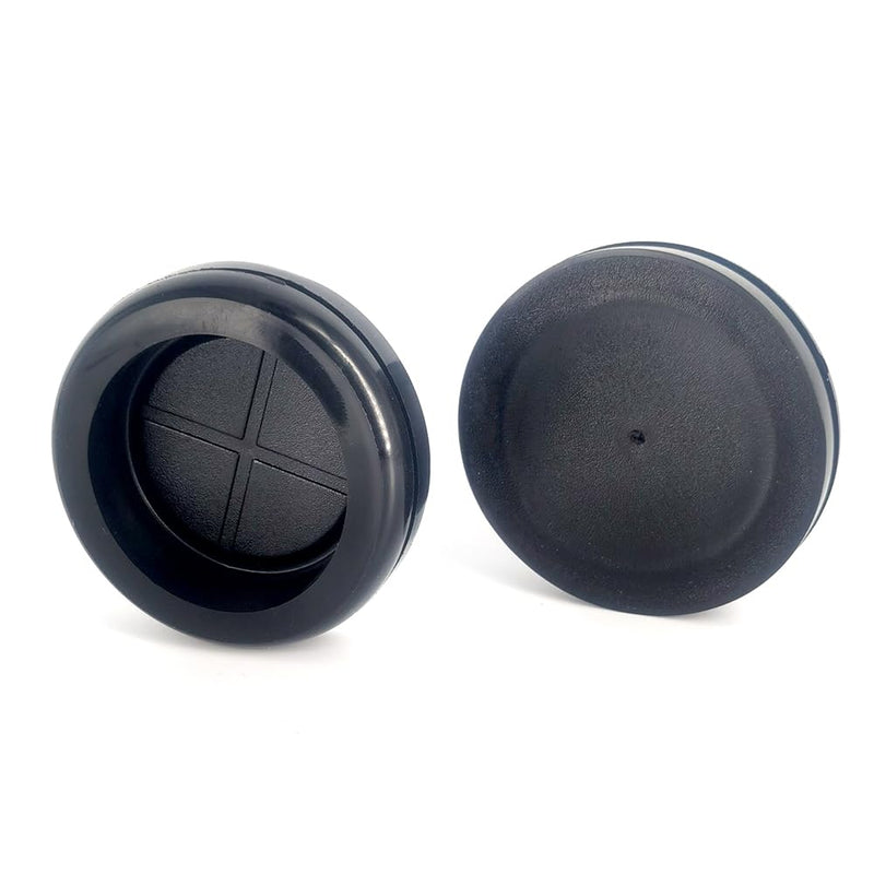 Rubber Grommet, Rubber Grommets for Wiring, 1-1/2" ID, 1-3/4" Drill Hole, Rubber Hole Plugs, Synthetic Wire Grommets Protector, Firewall Plug Grommet - 6 Pack 1-3/4" drill hole, 1-1/2" ID