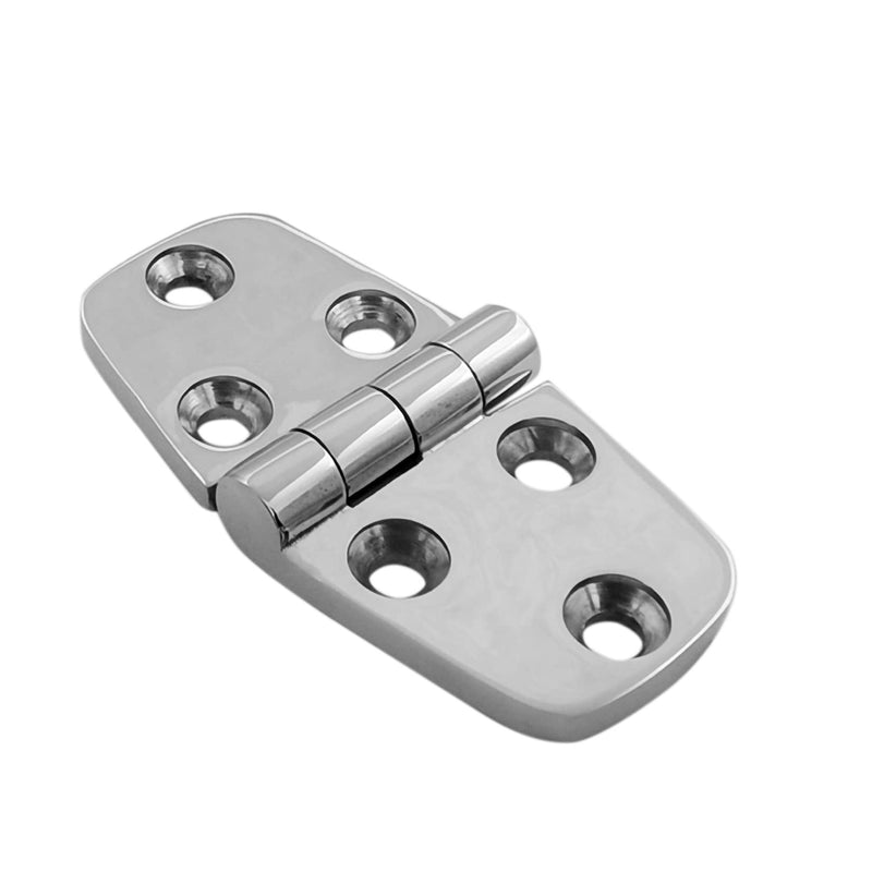 Stainless Steel 316 Marine Grade CAST Solid Mirror Polished Door Hinge 3IN x 1.5IN/(76MMX38MM) for Boat, RVs 4PCS