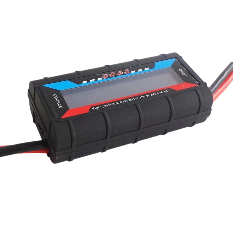200A High Precision Power Analyzer Multi Meter, Watt Meter Tester for Measuring Voltage (V)/ Current (A)/ Power (W)/ Charge (Ah)/ Energy (Wh) -100V 200A/ 100V
