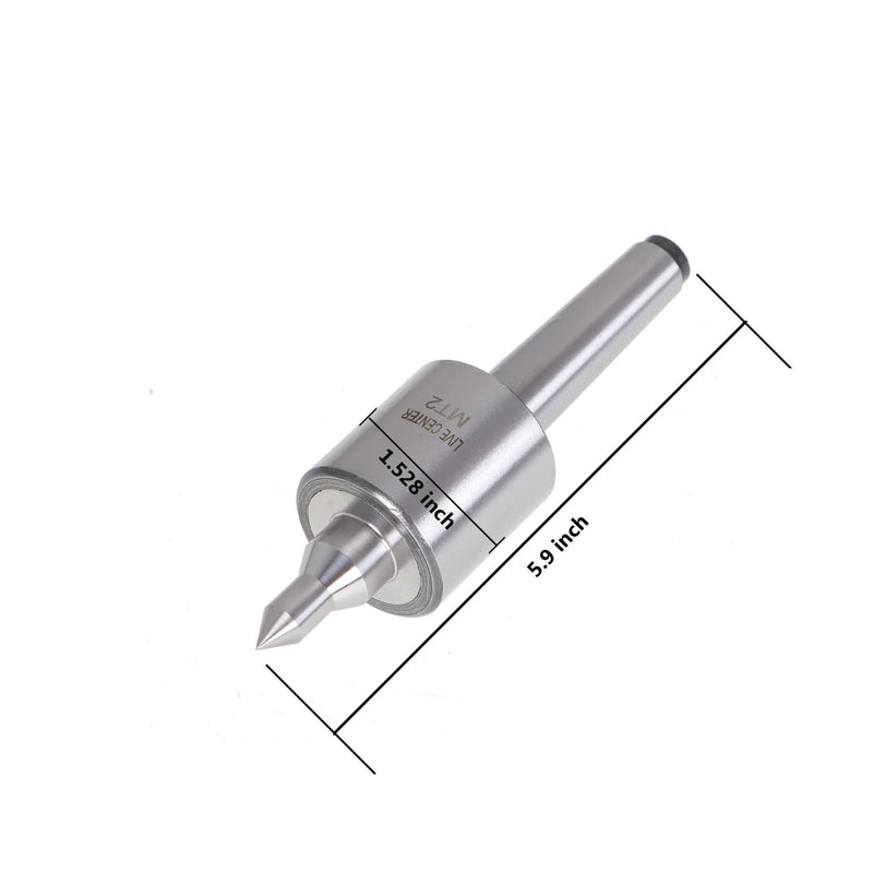 findmall MT2 Live Center MT 2 Accuracy 0.000197 Inch Load Capacity 220 LB for Wood Metal Lathe
