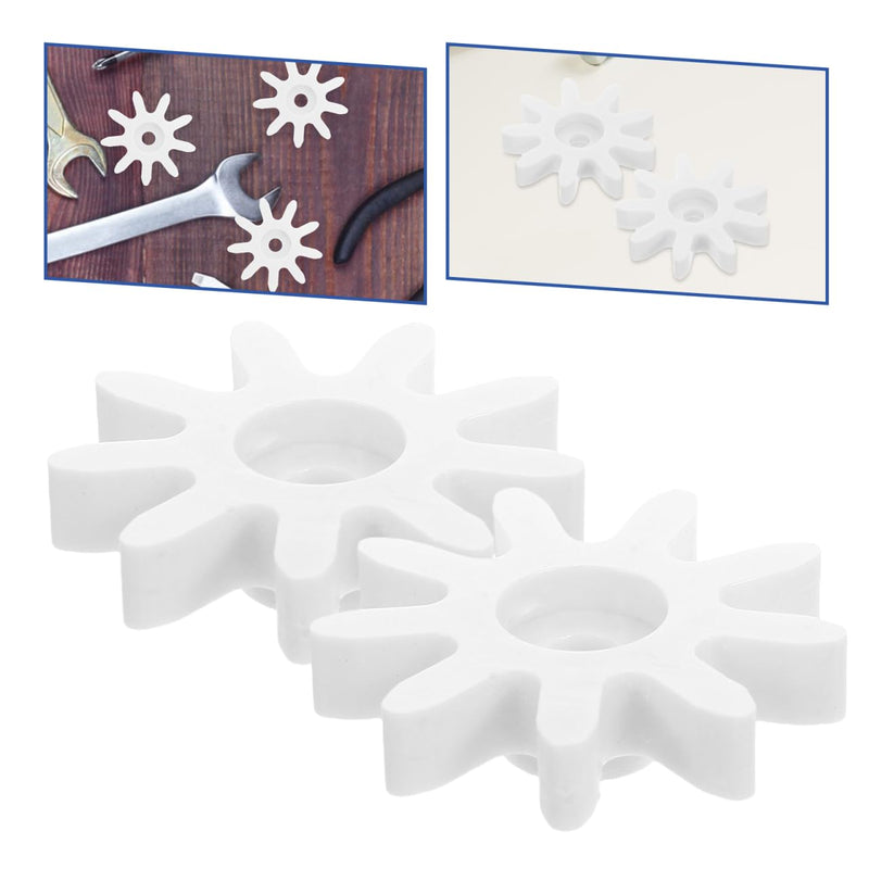 VOSAREA 4Pcs Tooth Plastic Gears for Gumball Machines Coin Operated Gear Set Mechanical Gears for Projects Candy Machine Parts Gear Accessories