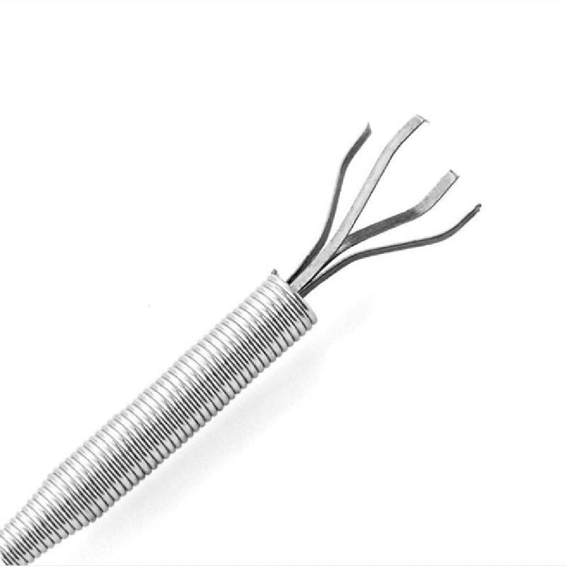 ALINNA Flexible Grabber Claw Pick Up Reacher Tool with 4 Claws Bendable Hose Pickup Reaching Assist Tool for Litter Pick, Home Sink, Drains, Toilet(24 Inches) 1 Pack
