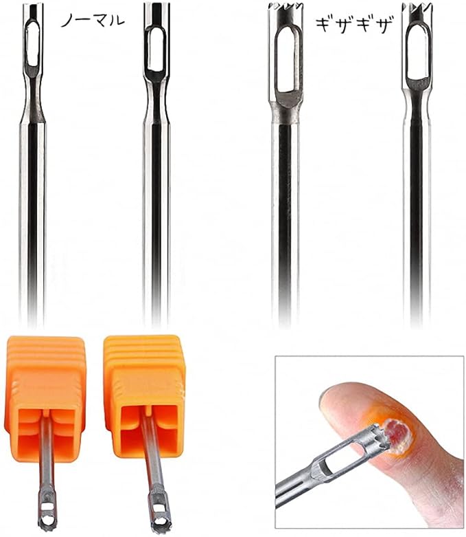 LALONA Fish Eye Bit Jagged (Foot Care Bit), Nail Machine Drill Bit (0.07 inch (1.8 mm) - NewNest Australia
