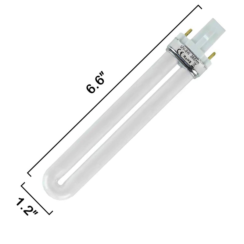 Replacement for DynaTrap 21050 | 9W Bulbs for Models DT3009, DT3019 and DT3039 (4) 4 Count (Pack of 1)