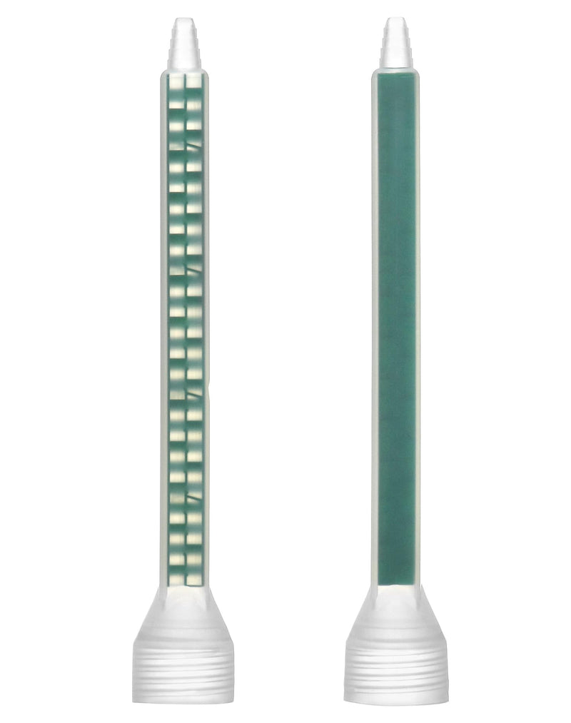 QWORK Epoxy Mixing Nozzle, Static Mixing Nozzle Tip for Adhesive Cartridges, Pack of 20 20 Pcs