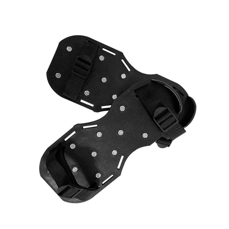 Lawn Aerator Shoes, Spike Shoes Lawn Aerator Tool Aeration Shoes for Epoxy Floor, Lawn Yard Patio Lawn Garden Yard (Black) Black