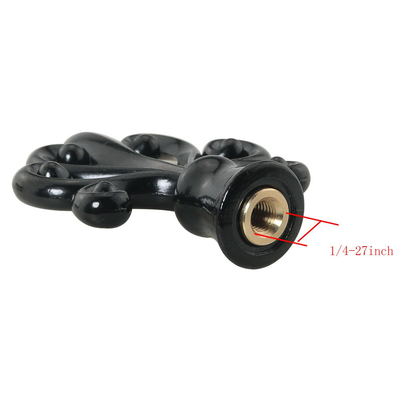2PCS Solid Lamp Finials Caps Tapped of Tops for Lamp Shade Holder Harp Lamp Finial Knob Lamp Accessories