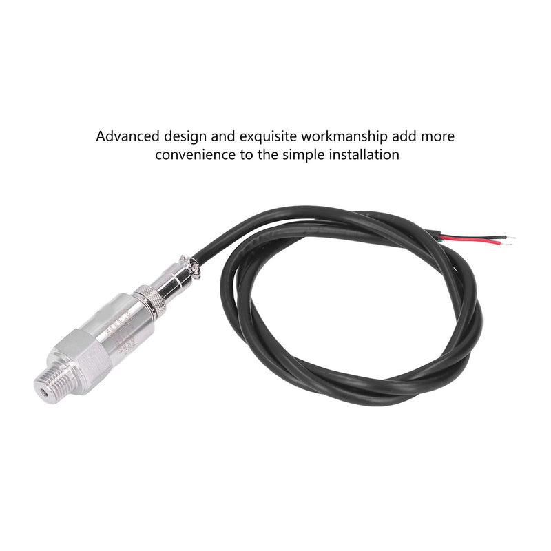 Pressure Transducer,Pressure Transmitters,Pressure Sensor Sender Universal 0‑16bar Accurate NPT1/4 4‑20mA Output,Pressure Transducer Sender Sensor