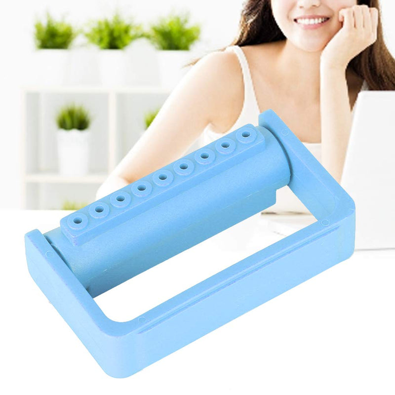 Burs Block Holder, Burs Disinfection Box, 9 Holes Block Case Organizer Drills Burs Holder Disinfection Case Autoclavable Care Tools(4#) 4#