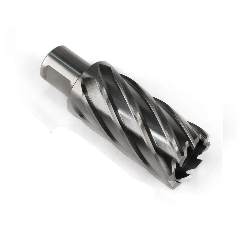 OSCARBIDE 1-3/16" x 2" HSS Annular Cutter 3/4" Weldon Shank Mag Drill Bit | 2 Flat Shank | 1-3/16"Cutting Diameter | 2"Cutting Depth | Burr-Free Holes | Rapid Chip Removal | Precision Ground Edges