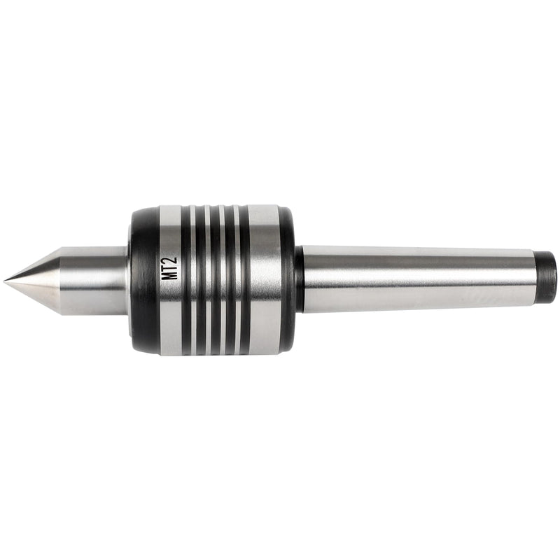 Heavy Duty MT2 Live Center, 2MT 60 Degree Morse Taper Precision Lathe Medium Duty Live Tailstock Center for Wood & Metal Lathe CNC Work MT2 Live Centers