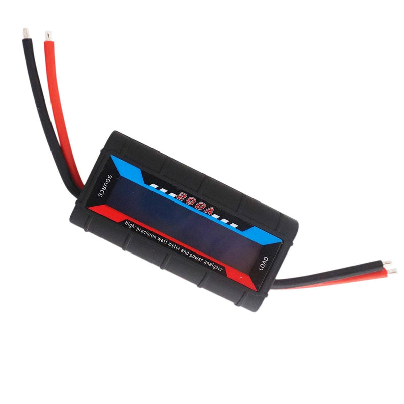 200A High Precision Power Analyzer Multi Meter, Watt Meter Tester for Measuring Voltage (V)/ Current (A)/ Power (W)/ Charge (Ah)/ Energy (Wh) -100V 200A/ 100V