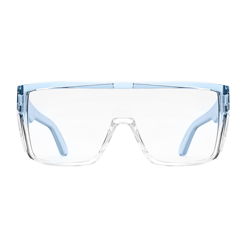 ANSIZ87Safety Glasses UV400 Photochromic Anti Blue Light Durable Industrial Construction Protective Eyewear Two Tone Blue