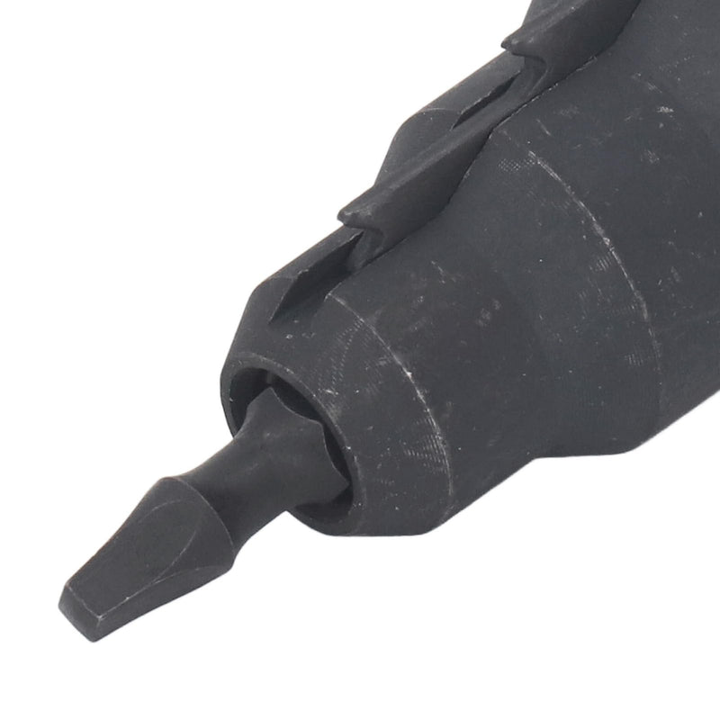 Power Conduit Reaming Tool Kit 1/4 Inch Shank Pipe Reamer with 5 Replacement Blades for Electrical Metal Conduits
