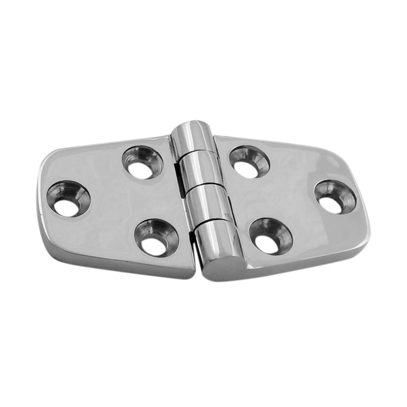 Stainless Steel 316 Marine Grade CAST Solid Mirror Polished Door Hinge 3IN x 1.5IN/(76MMX38MM) for Boat, RVs 4PCS