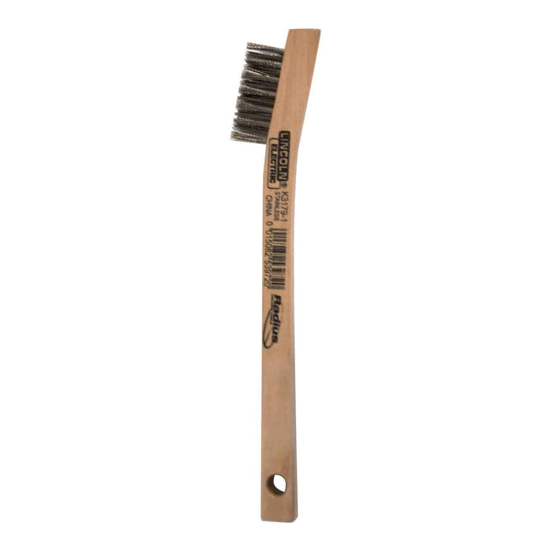 Lincoln Electric K3179-1 Stainless Steel Wire Brush, 3 x 7 Row, 12 Pack