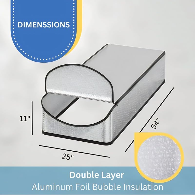 Attic Stairs Insulation Cover Attic Door Cover Stairway Dust Barrier for Cleaner Attic Space Attic Stairway Door Cover Barrier Blocking Pollutants and Drafts