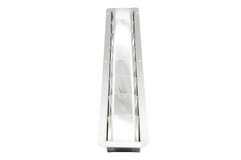 Vinland Marine 304 Stainless Steel Louvered Vent, Boat Cover Vent, Shipping Container Vent, Boat Cabin Accessories, Hood louvers, Marine Engine Compartment