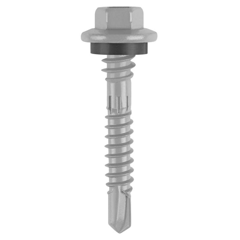 Teks 21454#10 x 2 HEX Washer Head Sharp PT Metal-to-Wood Elite Roofing Screws 80CT 80 count #10x2