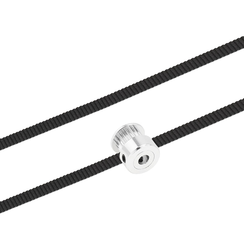 GT2 Timing Belt 5M (16.4ft) Length Open Belt 2mm Pitch 6mm Width Rubber Fiberglass