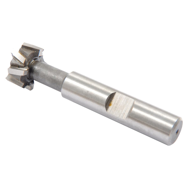 HHIP 2006-0187 25mm High Speed Steel T-Slot Cutter 14mm Bolt Size, 25mm Cut Dia, 16mm Shank Dia Metric